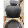 Image 6 : Late 1800's Koken Barber Chair - professionally refurbished. Originally from Tomyn's barber shop/poo