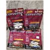 Image 1 : 4 Johnny Lightning Corvettes