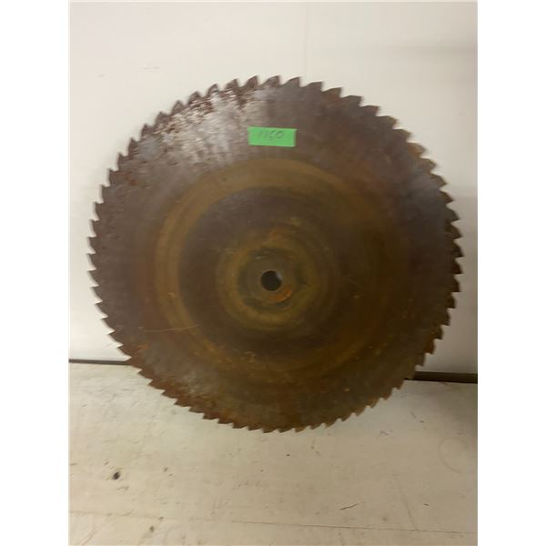 vintage saw blade 24"