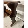 Image 3 : magazine stand walnut 23" W 24" T nice
