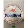 Image 3 : reproduction 16" tin Mobil fuel sign