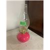 Image 1 : Coal oil lamp Pink hobnail #2
