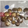 Image 1 : large lot Militaria military / RCMP / her Majasty  style buttons brass colour