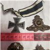 Image 5 : four Militaria military / RCMP / her Majasty  style badges medals