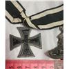 Image 8 : four Militaria military / RCMP / her Majasty  style badges medals