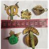 Image 7 : five  Militaria military / RCMP / her Majasty  style badges medals