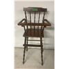Image 1 : wooden doll high chair 27" tall