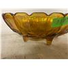 Image 2 : 12" Carnival glass bowl - footed