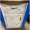 Image 3 : Art deco Metal cabinet sides wood top and doors 33" wide 32" tall