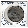 Image 1 : G.F. HARRIS SALES LTD WHOLESALE COAL WINNIPEG TOKEN SCARCE