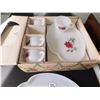 Image 3 : ROSE CREST HEAT PROOF DURAWHITE 8 PIECE SNACK SET IN BOX