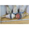 Image 3 : 5 Vintage Bowling Pins