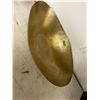 Image 1 : large metal art deco bowl 26" long  16" wide