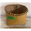 Image 1 : Birch Bark basket hand crafted - traditional hand made art