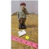 Image 1 : Smoking Fisherman Statue with "cigarettes" (try lighting a cigarette!)