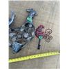 Image 4 : 3 Metal Chickens - Yard Art