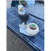 Image 1 : Eagle Planter - Concrete 14" high x 12" wide