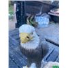 Image 3 : Eagle Planter - Concrete 14" high x 12" wide