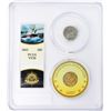 Image 2 : 1843 Seated Liberty Dime PCGS VF-20 From The S.S. Central America With Gold Pinch