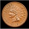 Image 2 : 1882 Indian Cent 1c Grades Choice AU/BU Slider