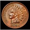 Image 2 : 1901 Indian Cent 1c Grades Select Unc BN