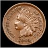 Image 2 : 1864 Bronze Indian Cent 1c Grades vf++