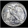 Image 3 : 1945-p Walking Liberty Half Dollar 50c Grades Choice+ Unc