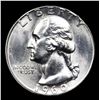 Image 2 : 1960-p Washington Quarter 25c Grades GEM+ Unc