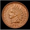 Image 2 : 1891 Indian Cent 1c Grades Select Unc BN