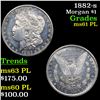 Image 1 : 1882-s Morgan Dollar $1 Grades Unc+ PL