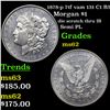 Image 1 : 1878-p 7tf vam 131 C1 R5 Morgan Dollar $1 Grades Select Unc