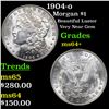 Image 1 : 1904-o Morgan Dollar $1 Grades Choice+ Unc