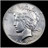 Image 2 : 1927-p Peace Dollar $1 Grades Select Unc