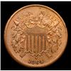 Image 2 : 1864 Large Motto Two Cent Piece 2c Grades Select+ Unc BN