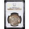 Image 2 : NGC 1886-p Morgan Dollar $1 Graded ms64 By NGC