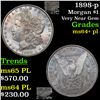 Image 1 : 1898-p Morgan Dollar $1 Grades Choice Unc+ PL