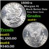 Image 1 : 1890-s Morgan Dollar $1 Grades Choice+ Unc