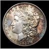 Image 2 : 1885-o Rainbow Toned Morgan Dollar $1 Grades GEM Unc