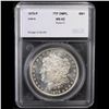 Image 4 : ***Auction Highlight*** 1878-p 7tf vam 84 I3 R4 Morgan Dollar $1 Graded ms63 DMPL By SEGS (fc)