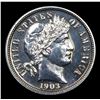 Image 2 : Proof ***Auction Highlight*** 1903 Barber Dime 10c Graded GEM+ Proof By USCG (fc)