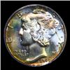 Image 2 : ***Auction Highlight*** 1940-d Mercury Dime 10c Graded ms68 FSB By SEGS (fc)