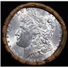 Image 2 : ***Auction Highlight***  AU/BU Slider Brinks Shotgun Morgan $1 Roll 1889 & O Ends Virtually UNC (fc)