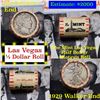 ***Auction Highlight*** Old Casino 50c Roll $10 Halves Las Vegas Casino The Mint 1912 Barber & 1929 