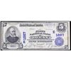 Image 2 : 1902 $5 National Bank Note The First National Bank Of Olean, NY President Ben Harrison Grades Select