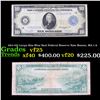 1914 $10 Large Size Blue Seal Federal Reserve Note Boston, MA 1-A Grades vf+