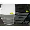 Image 1 : 2 PLASTIC STORAGE UNITS