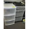 Image 2 : 2 PLASTIC STORAGE UNITS