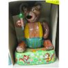 Image 2 : BATTERY OPERATED METAL COLLECTABLE BUBBLE BEAR WITH ORIGINAL BOX