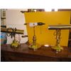 Image 1 : 3 BRASS LAMPS