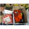 Image 2 : BOX OF MISC. SEA HARNESSES, ROPE, ETC.
